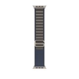 Cumpara ieftin Curea THD Alpine Loop, compatibila Apple Watch Ultra2 49 mm, Apple Watch 45 mm seria 9, Apple Watch SE 44 mm, marime universala, culoarea Albastru/Gri