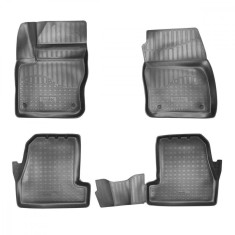 Set de 4 covorase cauciuc 3D stil tavita premium pentru Ford Focus 3,III 2014-2018