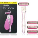 Wilkinson Sword Intuition Flow Hybrid epilator pentru femei rezerva lama 4 pc