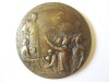 Rara! Medalie mare Austro-Ungaria: Viribus Unitis,60 ani de domnie Franz Josef 1848-1908,diametrul=85 mm,greutate=198 grame!, Europa