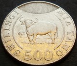 Cumpara ieftin Moneda exotica 500 SHILINGI - ZANZIBAR (TANZANIA), anul 2014 * cod 2221, Africa