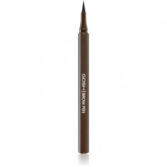 Gosh Brow Pen creion pentru sprancene culoare Dark Brown 1,1 ml