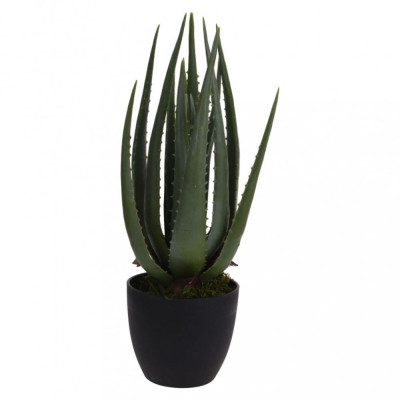 ProGarden Plantă artificială &amp;icirc;n ghiveci &amp;quot;Aloe Vera&amp;quot;, 25x45 cm foto