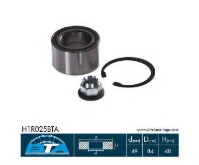 Set rulment roata RENAULT MASTER II bus (JD) (1998 - 2010) BTA H1R025BTA foto