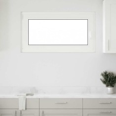 vidaXL Fereastră de subsol &bdquo;RISOR&rdquo; 110x70 cm oscilo-batantă DIN st&acirc;nga, albă 4108331