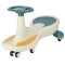 Masinuta Fara Pedale Cu Lumini si sunete, Swing Car, alb- albastru, 74 cm