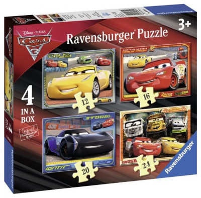 PUZZLE CARS, 12/16/20/24 PIESE foto