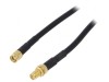 Cablu RP-SMA 50&Omega; 5m Negru, Goobay