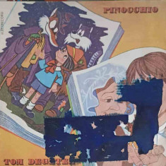 Disc vinil, LP. PINOCCHIO. TOM DEGETEL-C. COLLODI