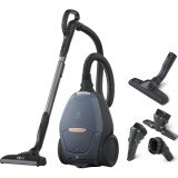 Set Aspirator cu sac + Accesorii, Electrolux, 500 W, Negru/Bleumarin