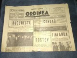 ZIARUL ORDINEA 2 NOIEMBRIE 1941