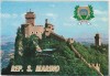 Bnk cp San Marino - Vedere - circulata, Printata
