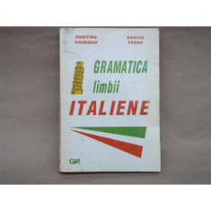 Gramatica Limbii Italiene , Haritina Gherman , Rodica Sarbu , 1997