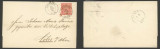 Germany North Conf 1868 Postal History Rare Cover+Content Leipzig to Koln DB.541