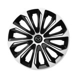 Set 4 capace roti Extra strong silver R14 pentru gama auto Mazda, Autohelix MSA
