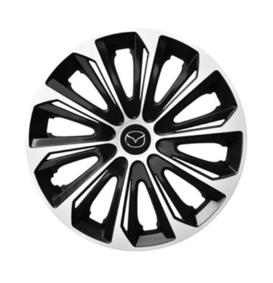 Set 4 capace roti Extra strong silver R15 pentru gama auto Mazda foto