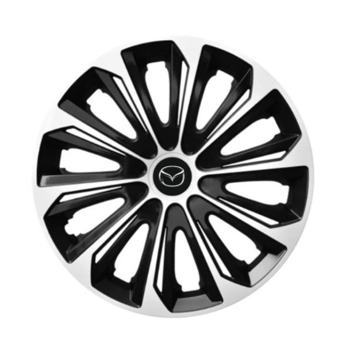 Set 4 capace roti Extra strong silver R15 pentru gama auto Mazda
