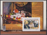 Guineea 2009 - Picturi de Paul Cezanne, Colita, MNH, Nestampilat