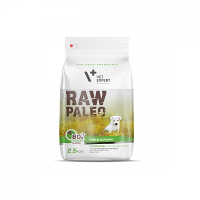 Hrana uscata, RAW PALEO, puppy, rase mici, 2.5 kg AnimaPet MegaFood foto