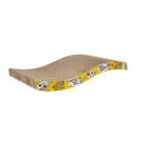 Carton de zgariat pentru pisici, reciclabil, cu iarba matei, 43x23.5x7 cm GartenVIP DiyLine