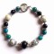 Bratara onix, howlite, crisocolla si agate, bratara femei 32216