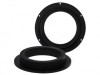 Inele Distantiere MDF 34mm VW Golf V Touran T5, Difuzoare 165mm, Impregnat, Adaptor Boxe Auto DMVW06