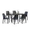 Set mobilier de grădină Prato 6+1, grafit