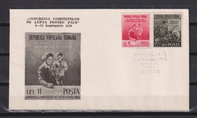 PRIMA ZI A EMISIUNI LUPTA PENTRU PACE 1950 LP.270 foto