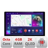 Navigatie dedicata Ford Transit Focus Kuga N-transit Edonav ecran 13&quot; 2K 8 si 128 Android Waze USB Navigatie 4G 360 Toslink Youtub CarStore Technology