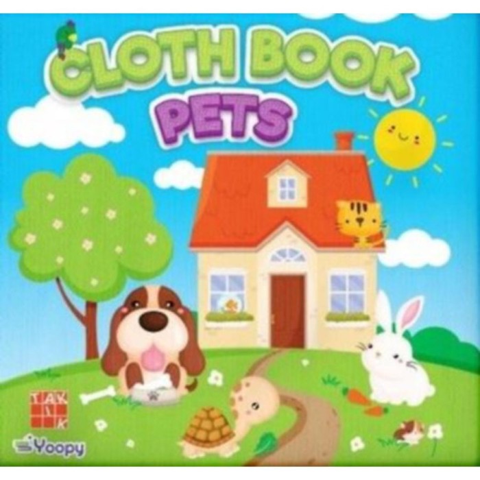 Textilk&ouml;nyv - H&aacute;zi&aacute;llatok - Cloth Book - Pets