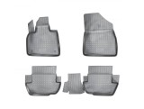 Covorase Cauciuc Tip Tavita Citroen DS5 2012-2019 ALM, Protectie Tunel Spate, Negre