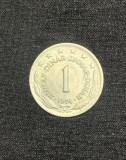 Moneda 1 dinar 1974 Iugoslavia