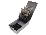 Burghiu kit metal HSS, DIN 338, 25 buc.