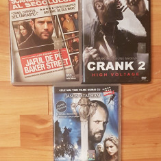 Set 3 DVD-uri cu filme cu Jason Statham