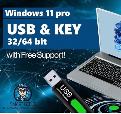 Windows 11 Stik Usb instalare Windows 11 Pc Laptop Windows Licențiate Bootabil foto
