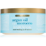 OGX Argan Oil Of Morocco Extra Strenght masca intensă de &icirc;ntinerire pentru par deteriorat 300 ml