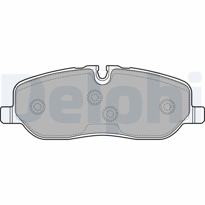 DELPHI LP1935 set placute frana,frana disc