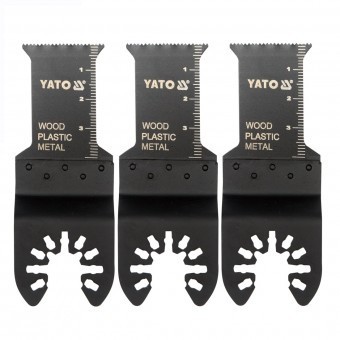 Set 3 lame bimetal Yato YT-34684, pentru scule multifunctionale