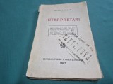 INTERPRETĂRI * MIHAI. D. RALEA * 1927 * 4 2 8