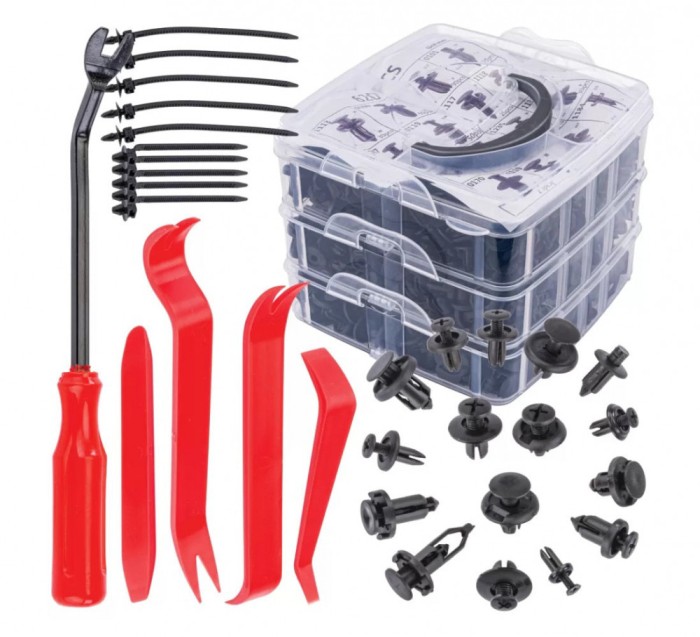 Set demontare tapiterie, 620 elemente, Red Technic RTKST0100