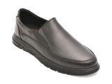 Mocasini OTTER negri, 2495091, din piele naturala