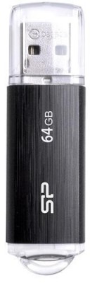 USB Flash Drive SP, Ultima U02, 2.0, 64GB, Negru &amp;quot;SP064GBUF2U02V1K&amp;quot; (timbru verde 0.03 lei) foto