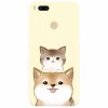 Husa silicon pentru Xiaomi Mi A1, Two Cat
