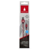 Cablu Usb Dublu Spartan Gear Tip C 2m S Rosu PS5|XBOX SERIES X