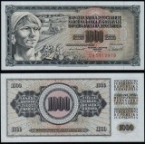 Iugoslavia 1981 - 1000 dinara UNC