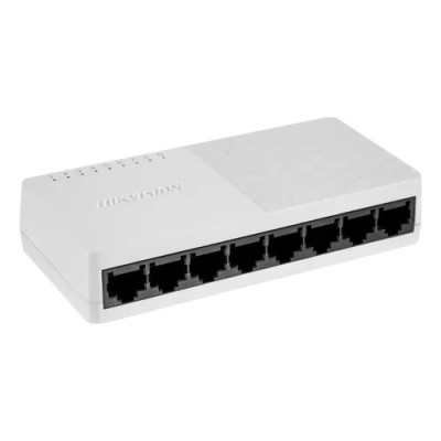 Switch 8 porturi 10/100/1000 Mbps RJ45 - HIKVISION DS-3E0508D-O foto
