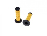 Mansoane moto WM, lungime 124 mm, culoare galben/negru Cod Produs: MX_NEW AB32886