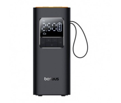 COMPRESOR AUTO Baseus SuperMini Pro Series, baterie 4000mAh/14.8Wh, display LED, negru (timbru verde 0.80 lei) &amp;quot;C11159300111-00&amp;quot; - 6932172635916 foto