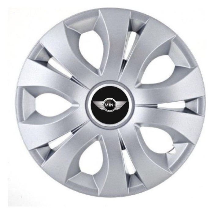Set 4 Capace Roti Autohelix MSA&reg; potrivite jantelor de 16 inch, Compatibil Cu Mini, model Top Gray