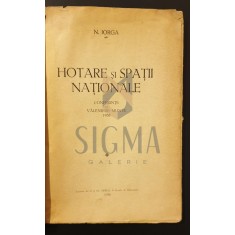 Hotare si spatii nationale * Conferinte la Valenii de Munte